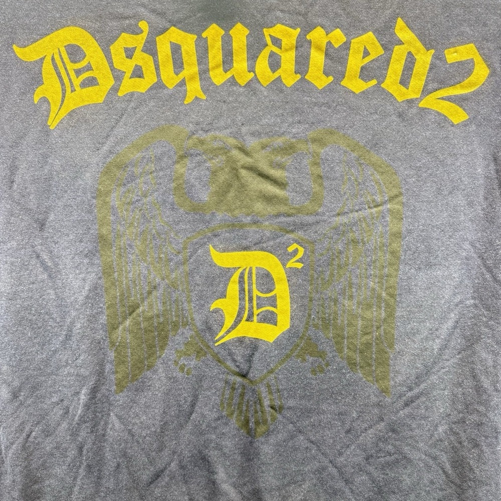 Dsquared2 Logo Sweatshirt Womens XS Navy Blue Graphic Pullover NWT MSRP $500 - Picture 3 of 6